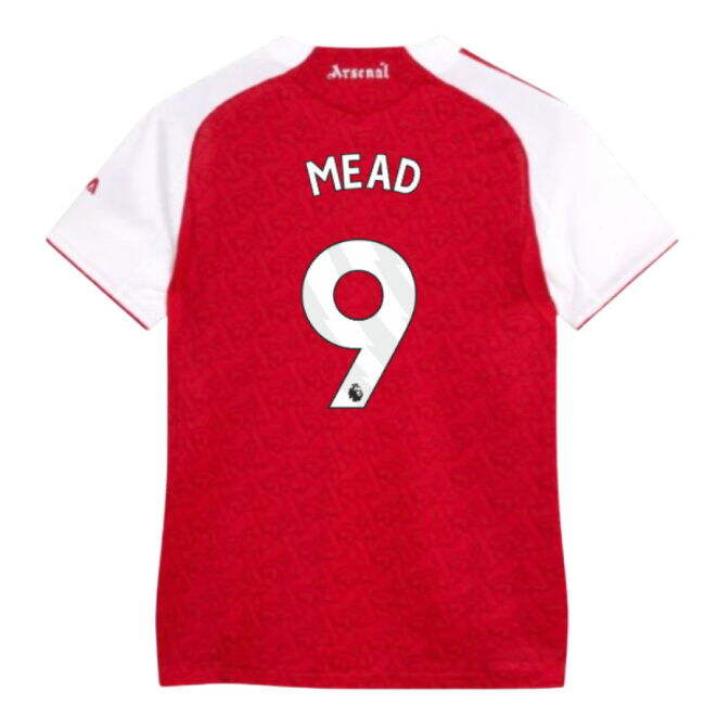 2025 Edition Arsenal Home Football Shirt 2025-2026 (Mead 9) (Womens)