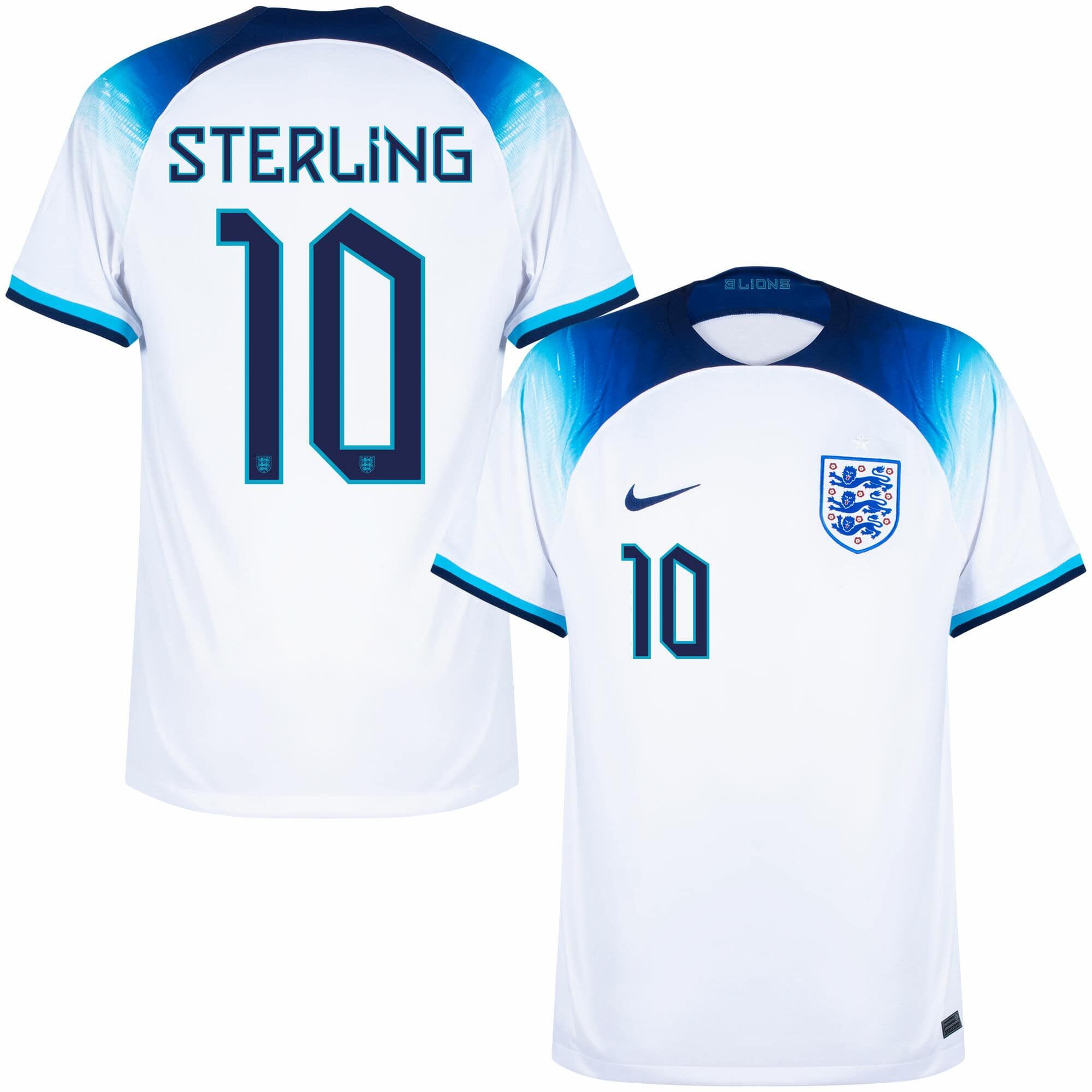ENGLAND Official HOME JERSEY WORLD CUP 2022 STERLING