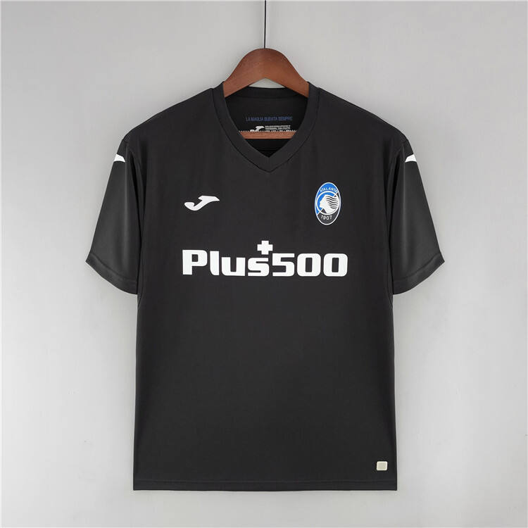2223 Atalanta BC Away Black Soccer Jersey Football Shirt - Official