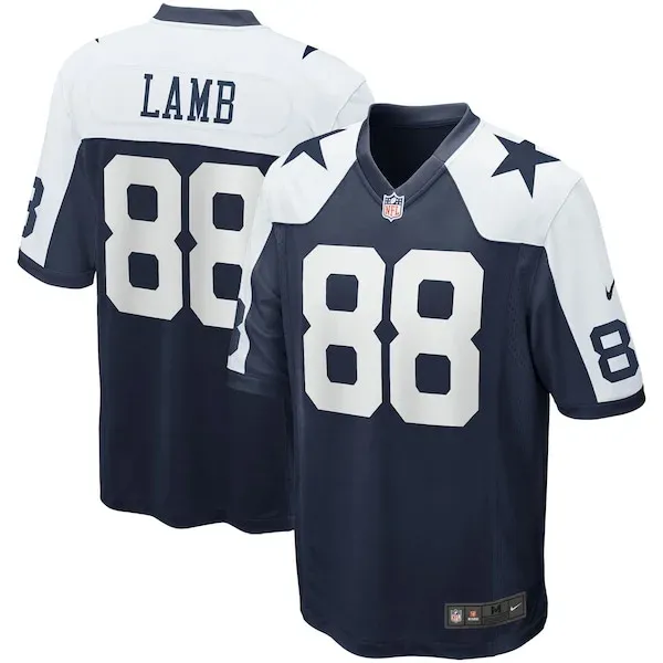 Performance Dallas Cowboys Game Jersey - Premium Navy NFL Fan Jerse...