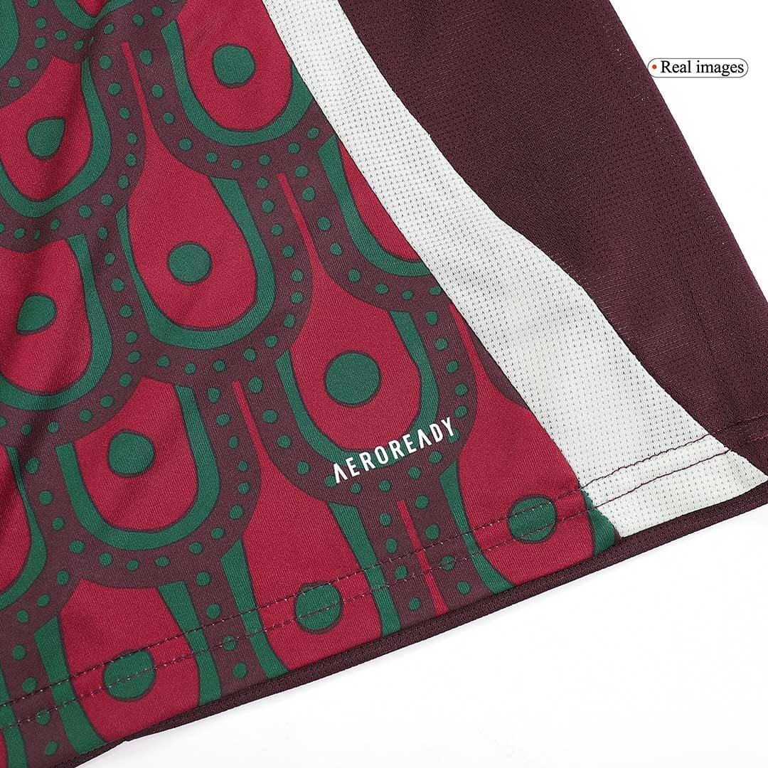 Men's Mexico Home Long Sleeve Soccer Jersey Copa Am¨¦rica 2024Authenti