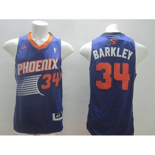 Limited Stock Phoenix Suns Charles #34 NBA Authentic Jersey Athletic
