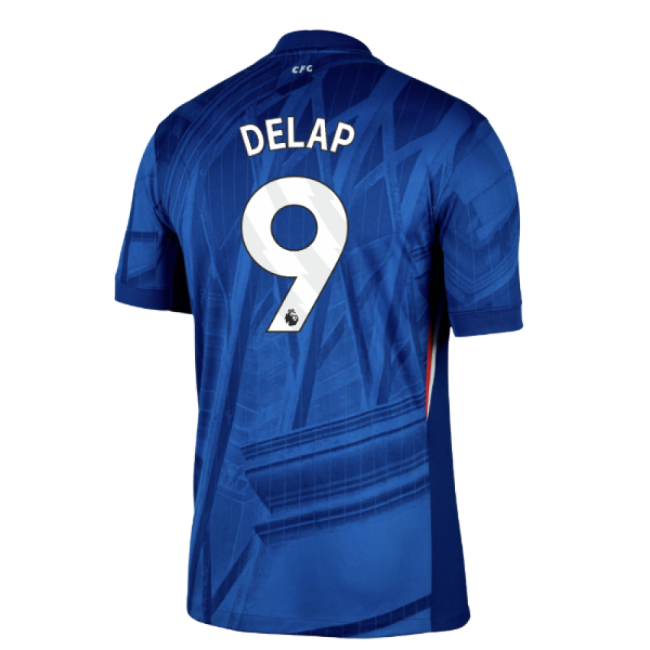 2025-2026 Chelsea Home Shirt (Delap 9)