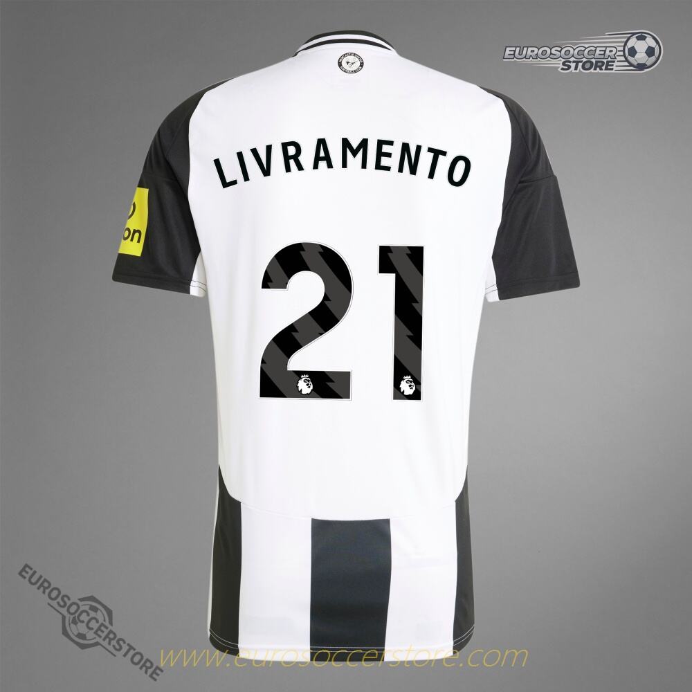 Newcastle United LIVRAMENTO 21 Home Jersey for the 24-25 season