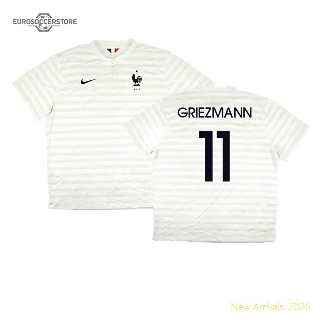 France 2024-2025 Authentic Away Shirt (fra) Athletic Breathability