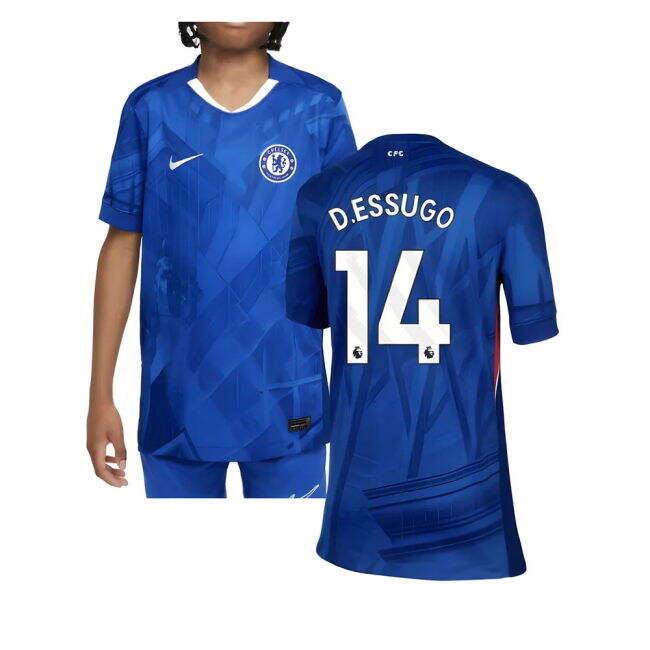 2025-2026 Chelsea Home Kit (Kids) (D.Essugo 14)