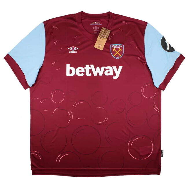 Latest Breathable West Ham Home Soccer Jersey (1)