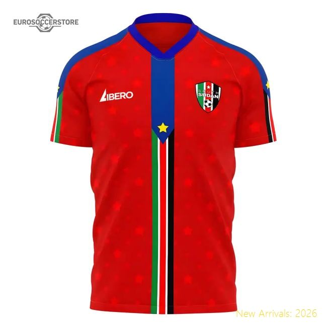South Sudan 20252026 Away Official Kit Contemporary Drifit