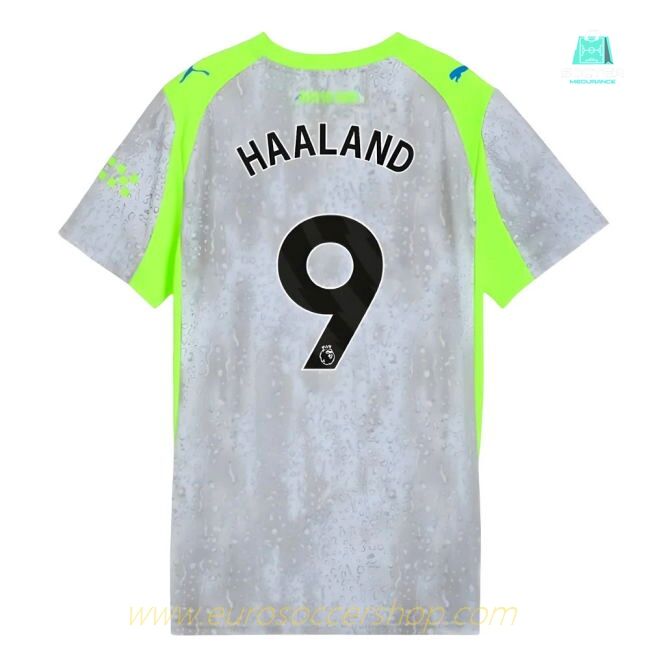 2025-2026 Man City Third Shirt (Womens) (Haaland 9)