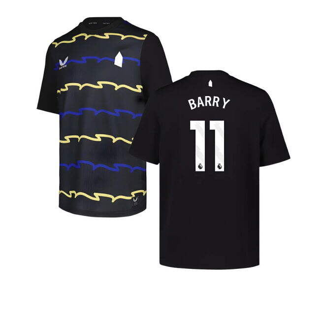 Committed Everton Everton Third Shirt Kids Barry #11 Authentic Des...