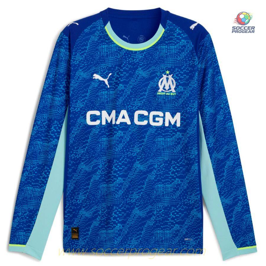 OM Fan Edition Third Football Soccer Team Shirt 2025/26 Collection Long-Sleeves