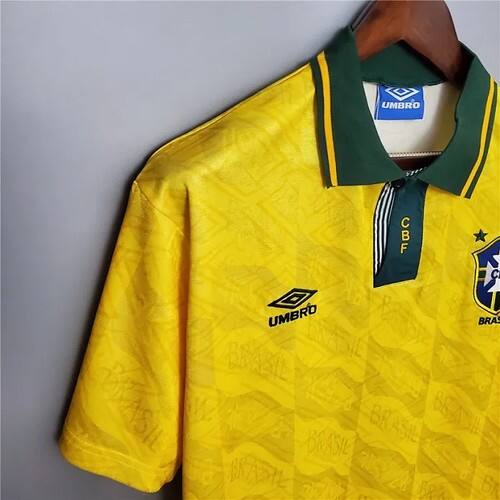 Authentic Brazil 1991-1993 Local - Global Football - Collector's Item