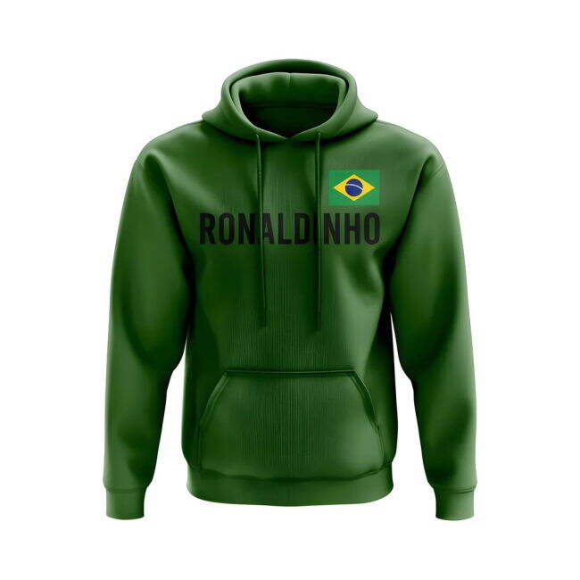 Ronaldinho Brazil Name Hoody (Green)