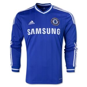 Durable 13-14 Chelsea 9 TORRES Home Long Sleeve Jersey Shirt