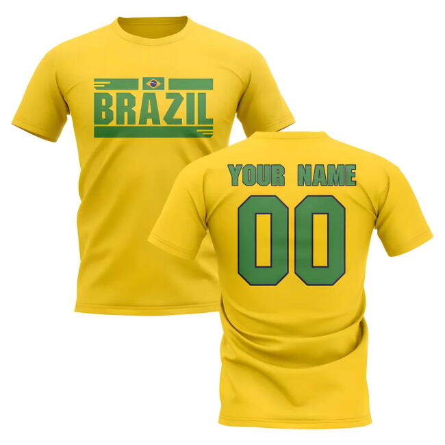 Official Licensed Brazil Home Replica Jersey for Adults (1)