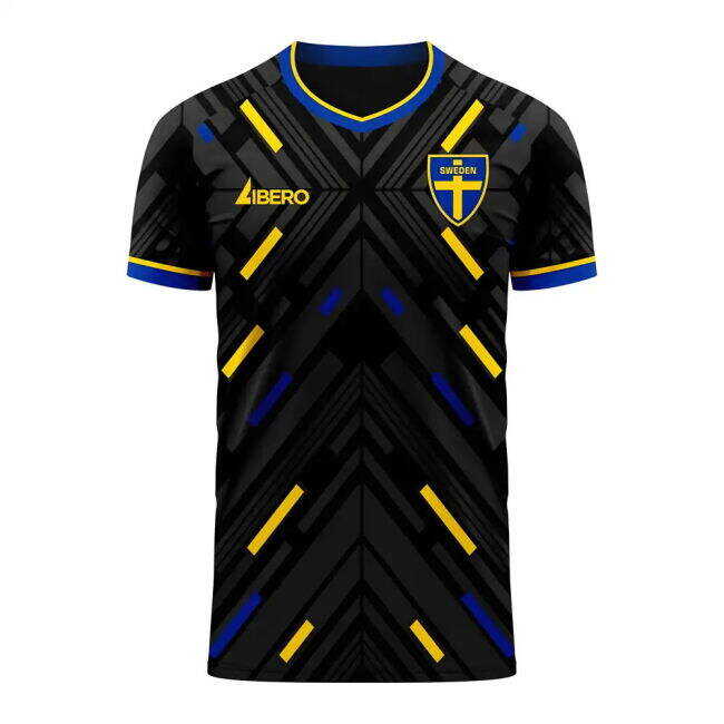 Sweden 2025-2026 Away Concept Football Kit (Libero) - Baby