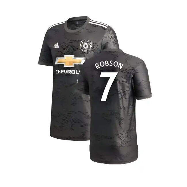 Manchester United 2020-21 Away Shirt ((Excellent) L) (ROBSON 7) - p...