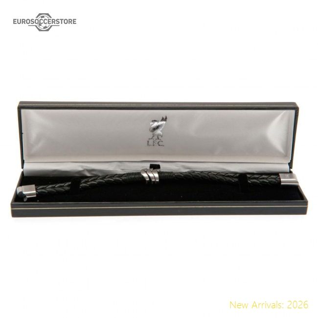 Official Liverpool Fc Leather Bracelet - Premium Quality Football