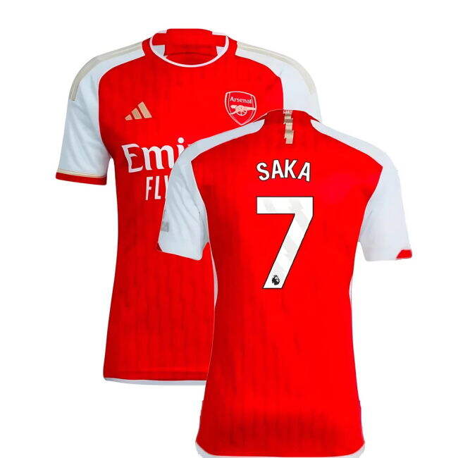 Saka 7 Latest Arsenal Home Football Shirt 2023-2024