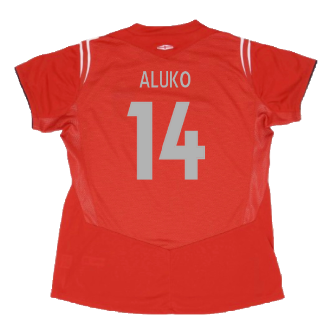 Womens Elite Style England Top Level Away Pro Level Shirt