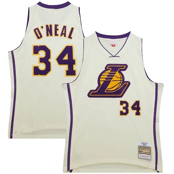 Shaquille O'Neal LAL Swingman Jersey - premium NBA casual sports