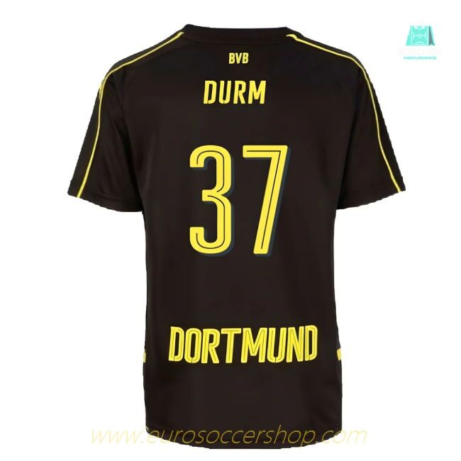 Borussia Dortmund 2016-17 Away Shirt ((Mint) XXLB) (Durm 37)