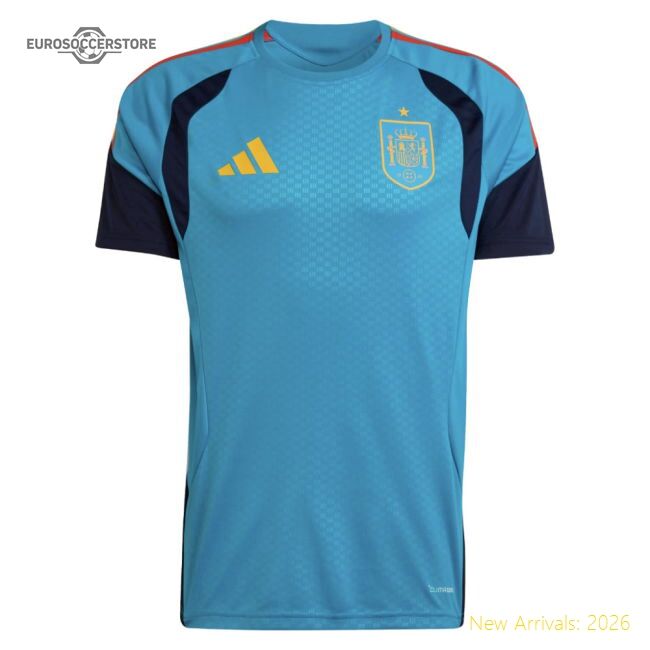 2026-2027 Spain National Training Jersey (bold Aqua) (fabian 8
