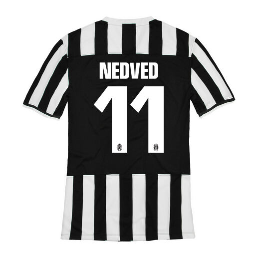 13-14 Juventus 11 Nedved Home Jersey Shirt - Official Replica 1467