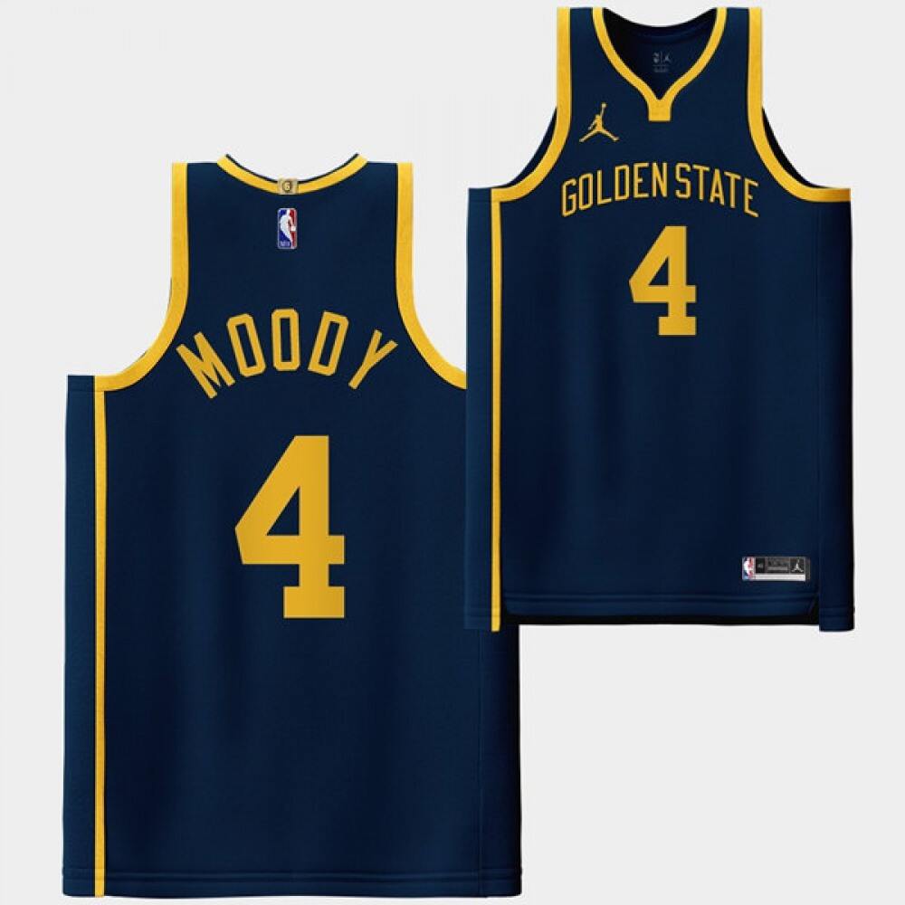 Durable Golden State Warriors 4 Jersey Navy - Game Day Essential