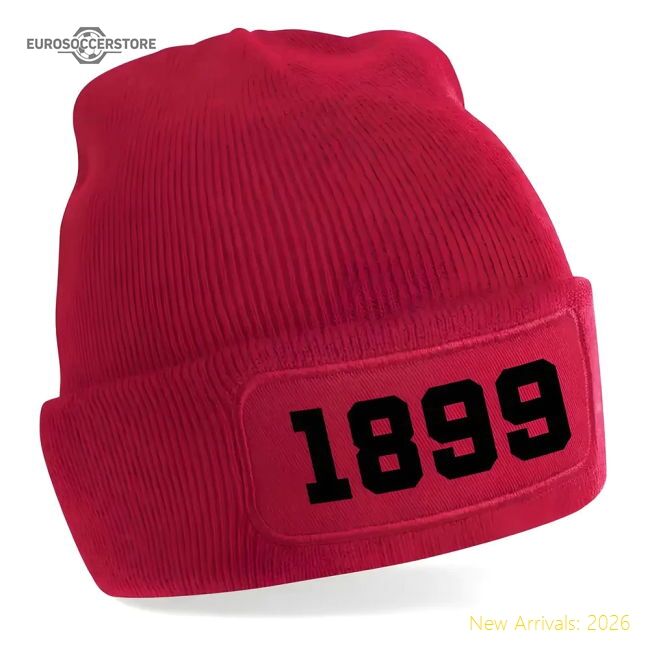 High-quality Milan 1899 Football Beanie Hat (red) - Reasonable Price