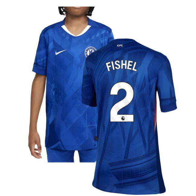 2025 Edition Chelsea Home Football Shirt 2025-2026 (Fishel 2) (Kids)