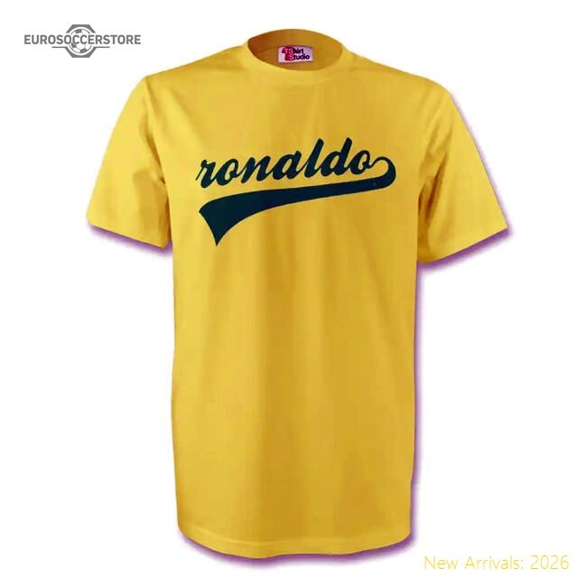 Premium Ronaldo Brazil T-shirt - Casual 2024-2025 Trendy