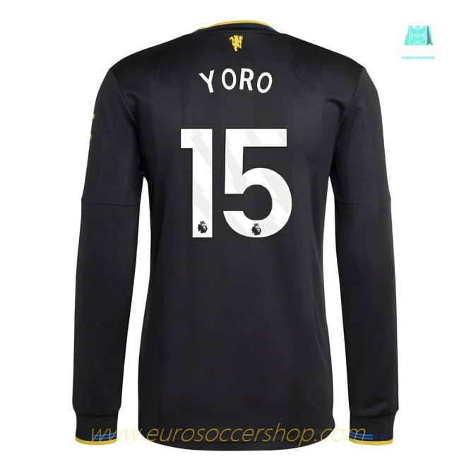 2025-2026 Man Utd Authentic Long Sleeve Third Shirt (Yoro 15)