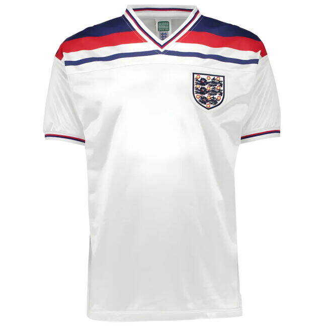 Minimalist Score Draw England 1982 Home Shirt Mature