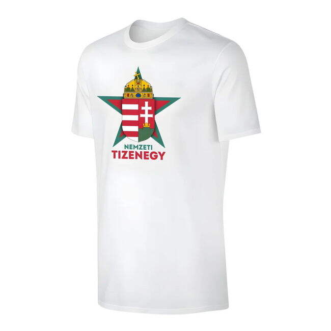 Hungary Euro 2020 T-Shirt (White) Performance Netherlands