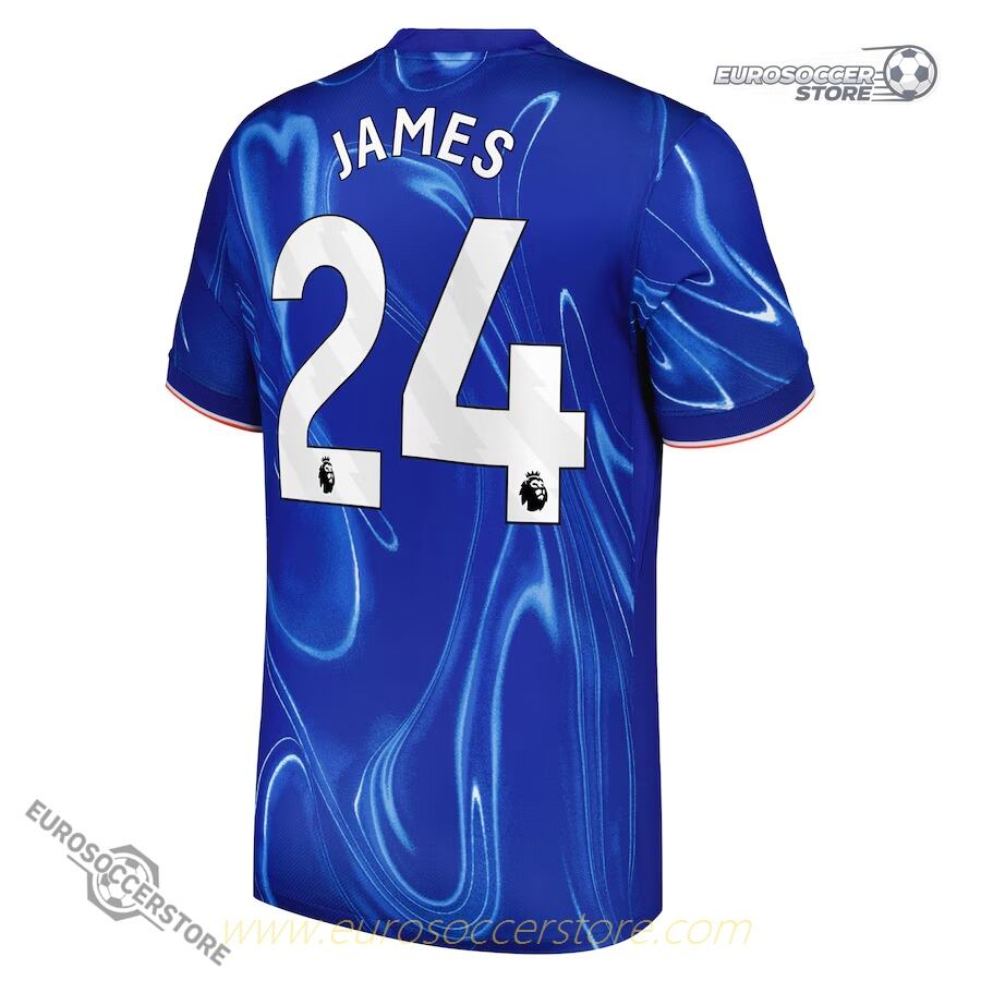 Chelsea's 24-25 Home Jersey with James 24