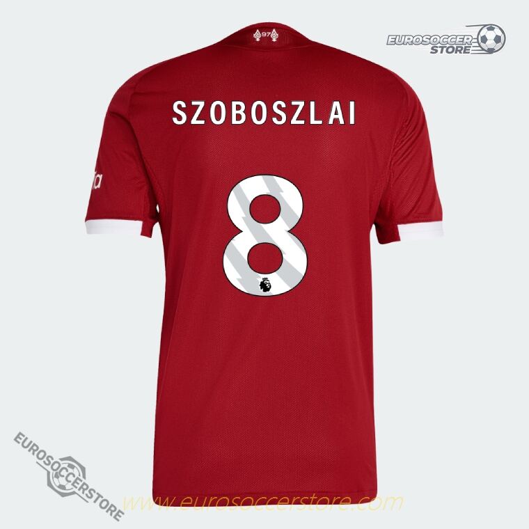 25-26 Season Liverpool Home Player Version Jersey - SZOBOSZLAI Number 8