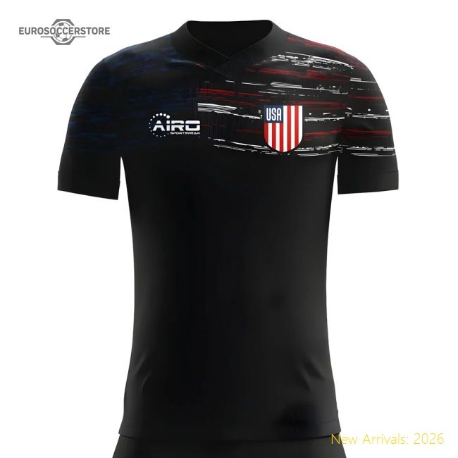 Authentic United States 20252026 Away Shirt () Sleek Drifit