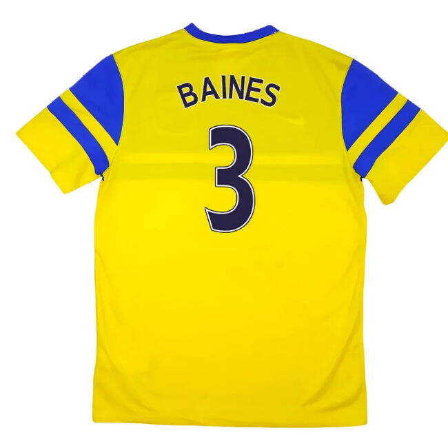 Everton Club Fashionable Away Soccer Jersey (Baines 3)