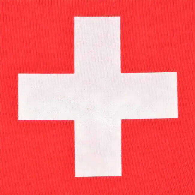 Switzerland 12th Man- Red/White Ringer