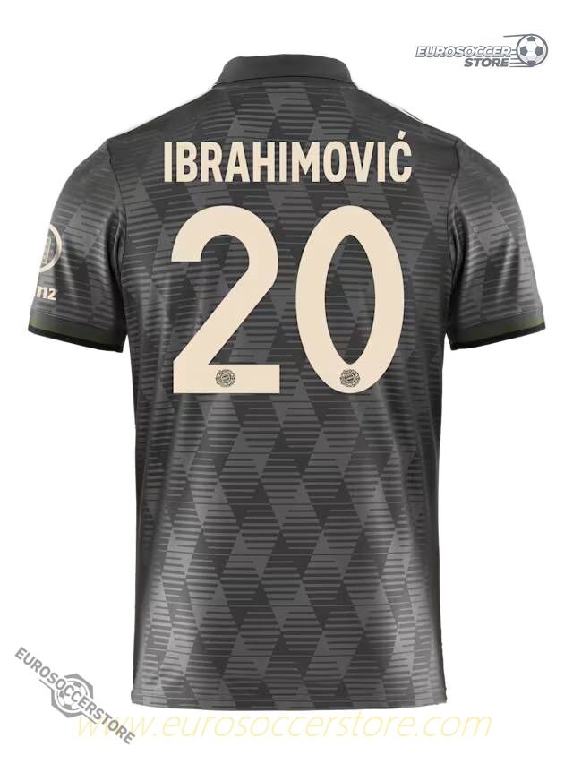Ibrahimović's 2024-2025 Oktoberfest Edition Jersey for Bayern Munich, Number 20