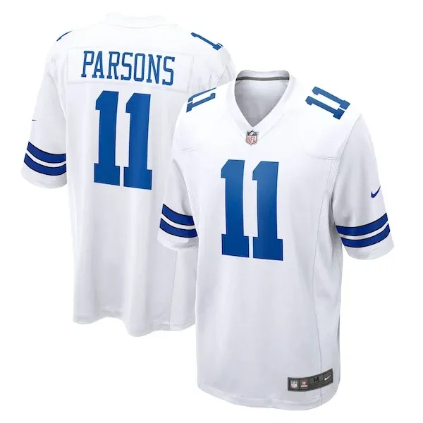 Dallas Cowboys Game NFL Jersey - White | Top-Grade Football Apparel