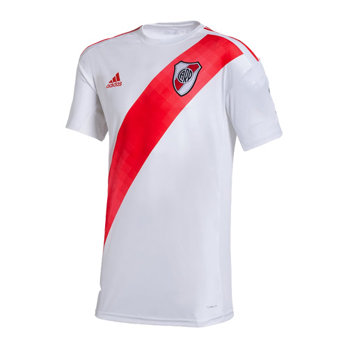 River Plate 2019-20 Home White Soccer Jersey Shirt - Official Replica