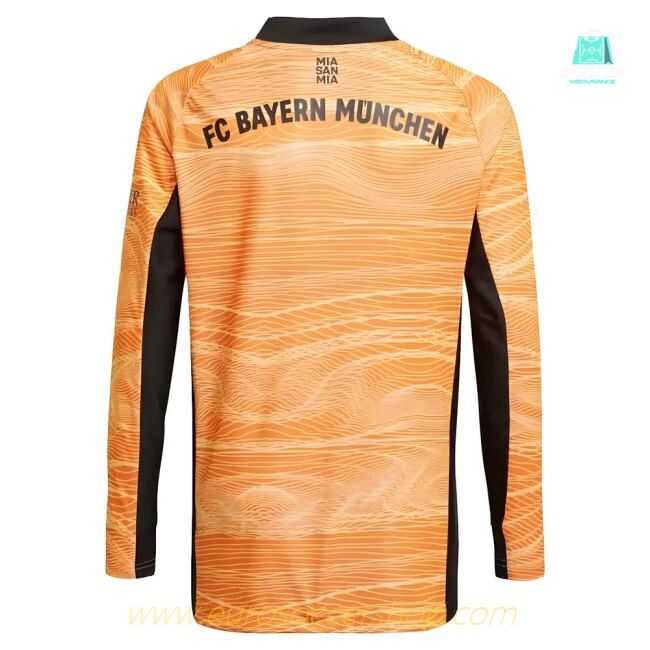 2021-2022 Bayern Munich Home Goalkeeper Shirt (Orange)