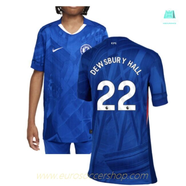 2025-2026 Chelsea Home Shirt (Kids) (Dewsbury Hall 22)