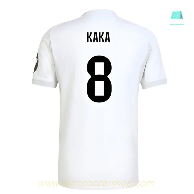 2025-2026 Real Madrid Authentic Home Shirt (Kaka 8)