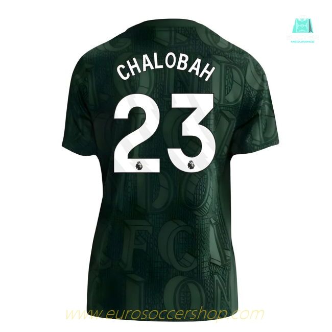 2025-2026 Chelsea Pre Match Shirt (Green) - Kids (Chalobah 23)