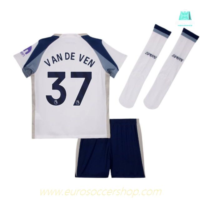 2025-2026 Tottenham Home Little Kids Mini Kit (Van De Ven 37)
