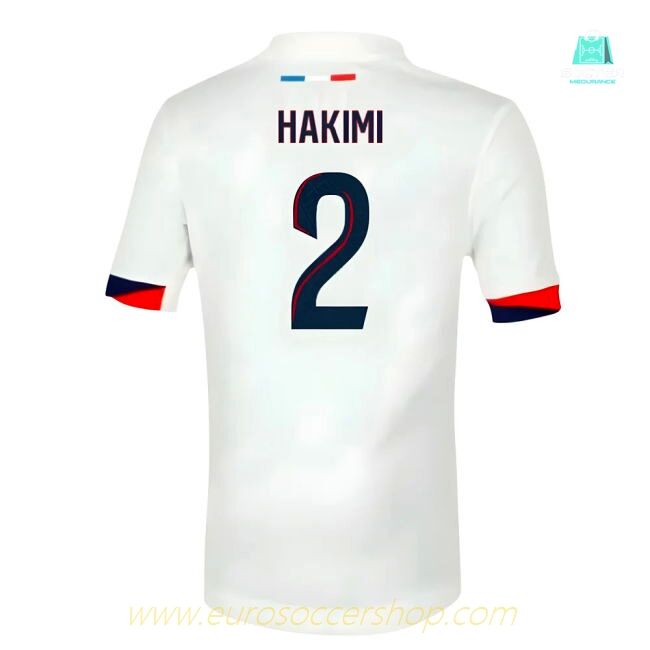 2025-2026 PSG Away Shirt (Sponsorless) - Kids (Hakimi 2)