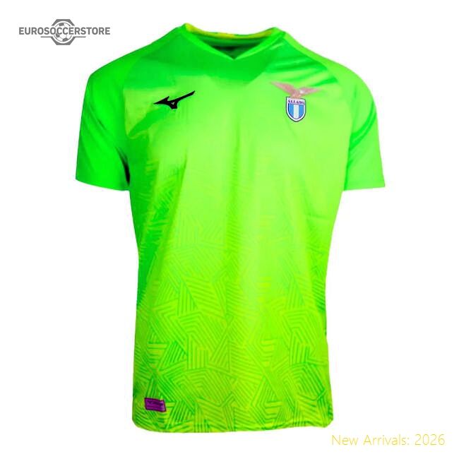 Professional-Grade 2024-2025 Lazio Home Goalkeeper Shirt (Green) -
